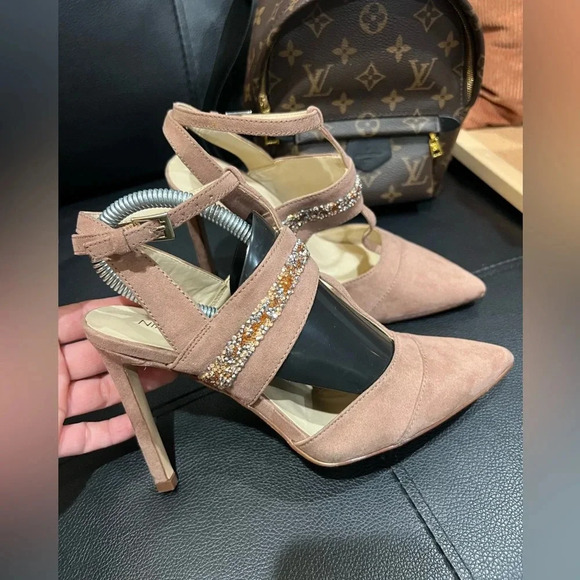 Nine West mauve heels 😍 SIZE 5M - Picture 1 of 16